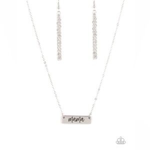 Elegant Silver Necklace Set
